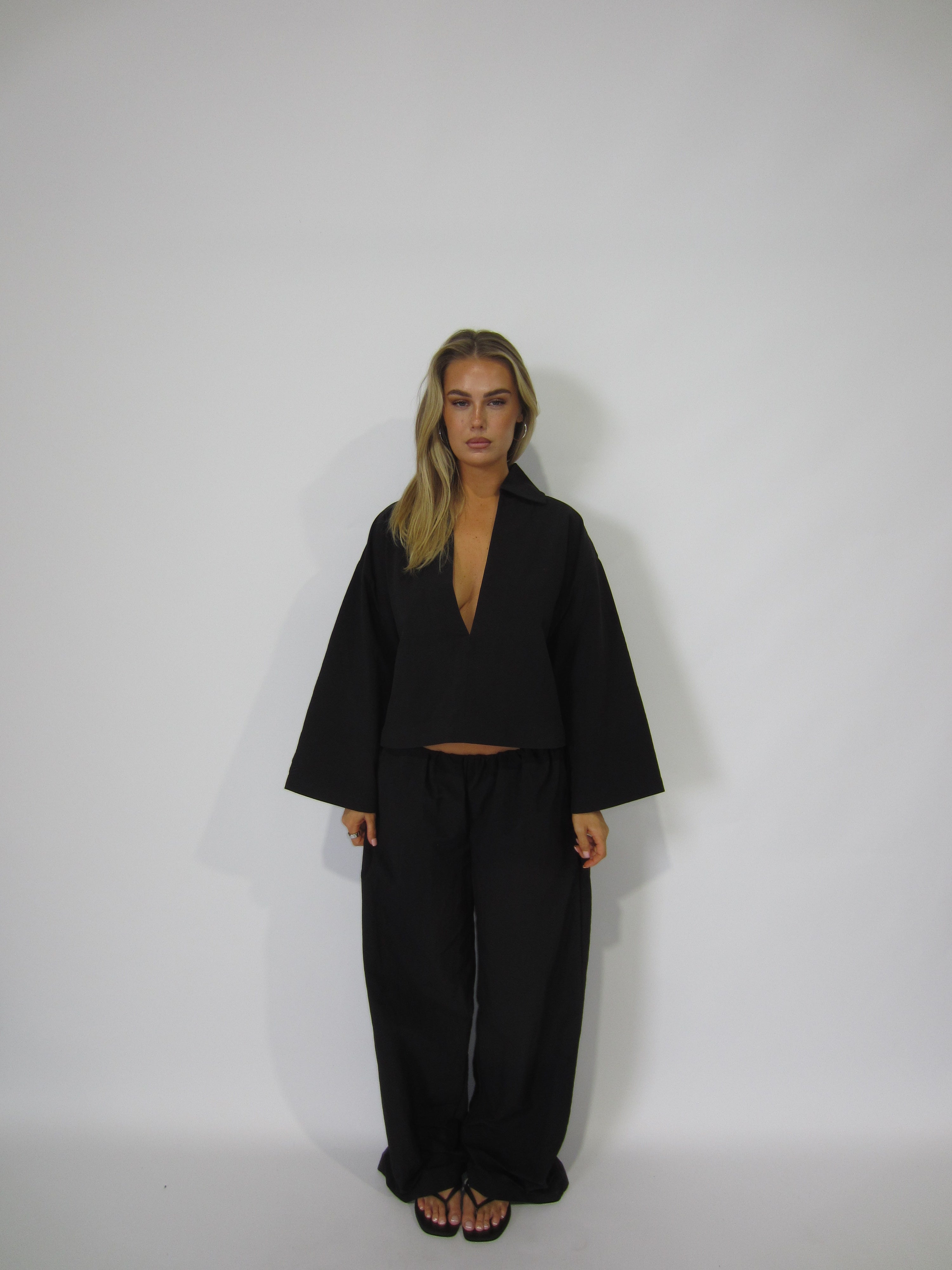 Blanc shirt: black