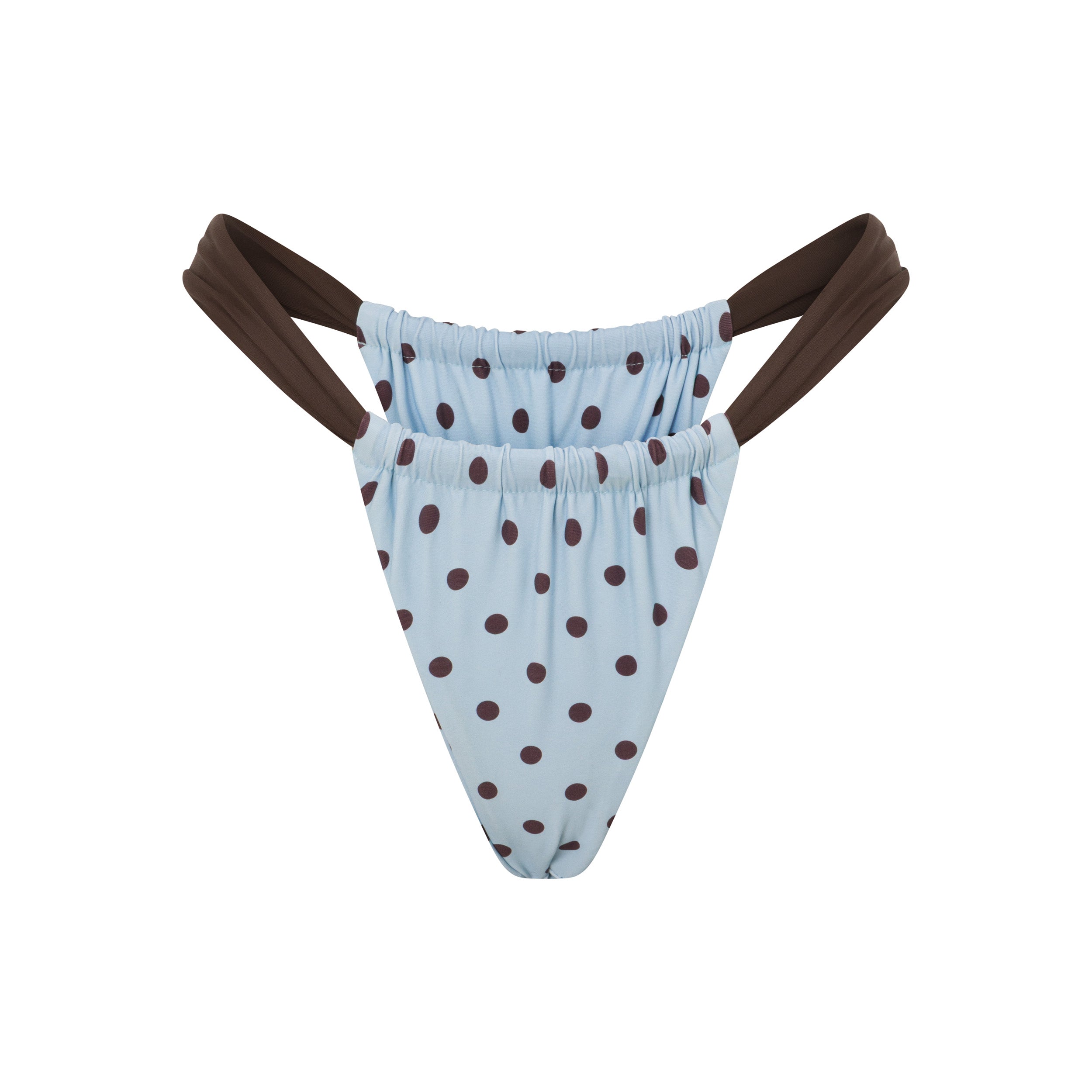 Zali bottoms: blue polka