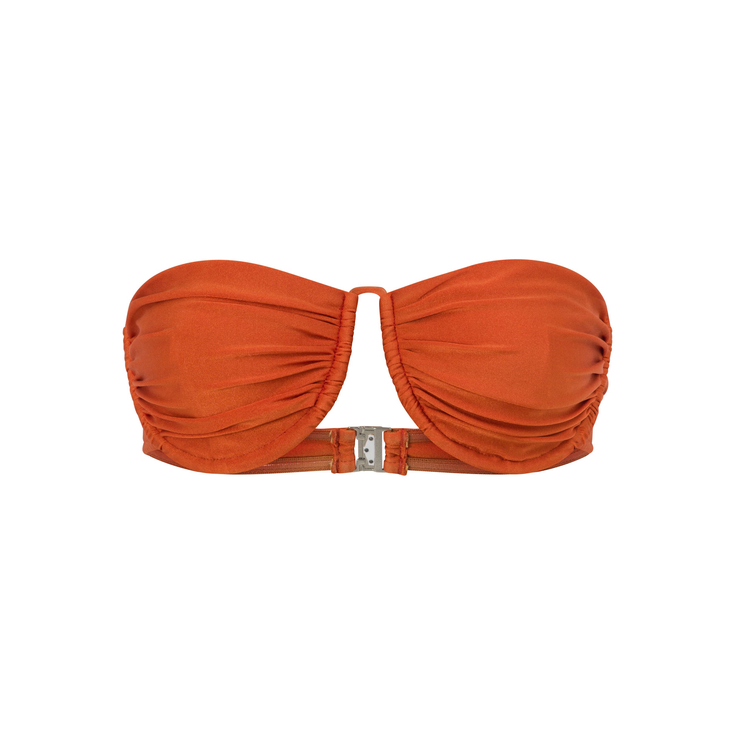 Vera top: burnt orange