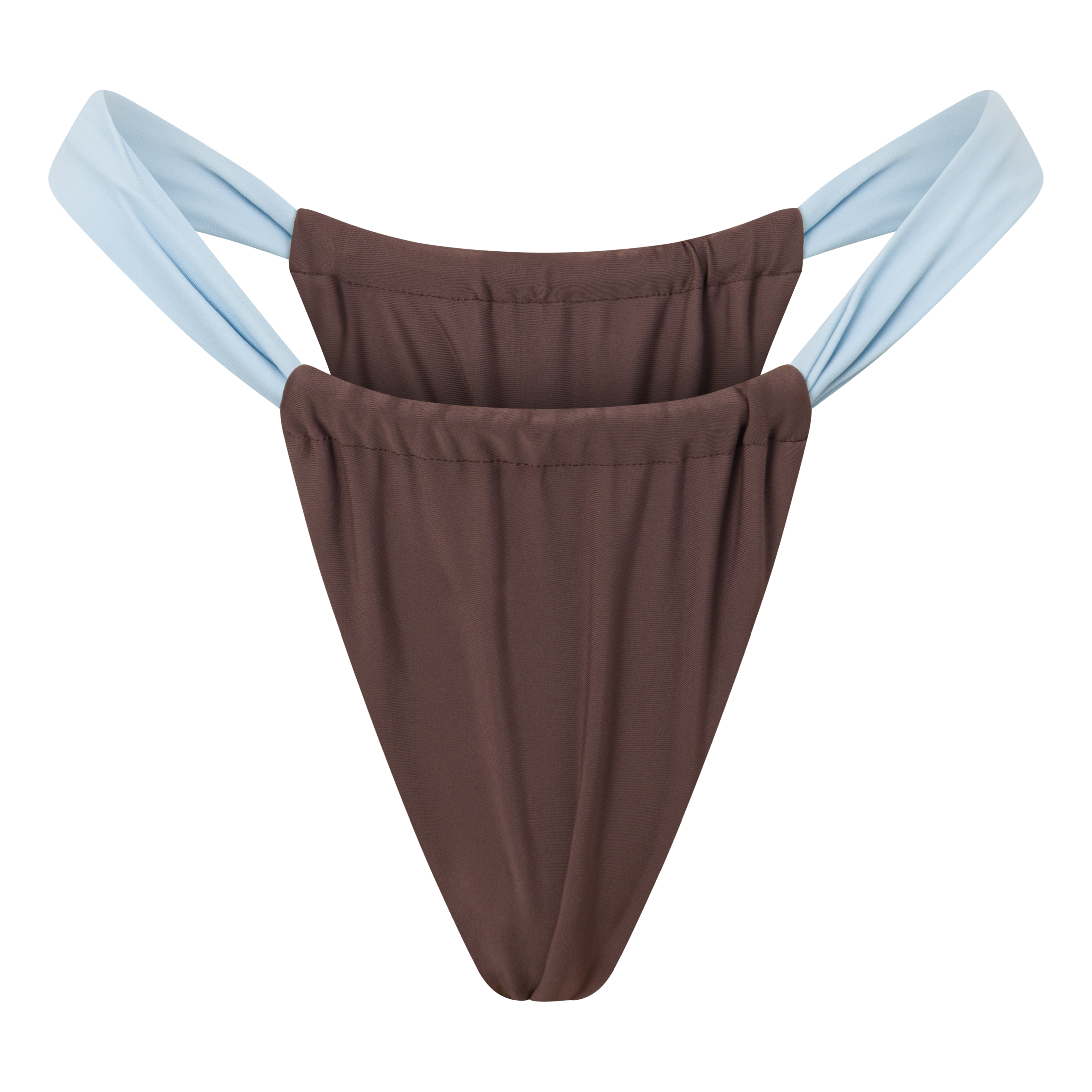 Zali Bottoms: Blue/Cocoa